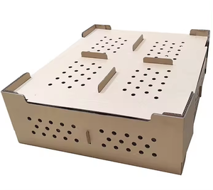 Diseño personalizado Cartón 100PCs Live Chick Bird Box Paloma Live Bird Caja de envío - Product Image 1