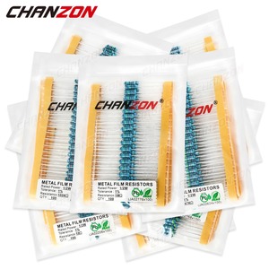 100 adet 1/2 W 1% Metal Film dirençler 1ohm - 1M Ohm 1/2 Watt 0.5 W yüksek hassasiyetli MF sabit direnç 1K 10K 47K 100K 4R7 2K2 2R2 - Product Image 5
