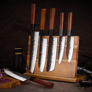 Grandsharp Ensemble de <span class=keywords><strong>couteaux</strong></span> de cuisine forgés à suspendre Japonais AUS10 Chef en acier Santoku Nakiri Kiritsuke <span class=keywords><strong>Couteaux</strong></span> utilitaires Sashimi Couteau à sushi - Product Image 3