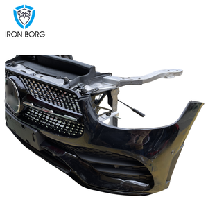 Convient pour <span class=keywords><strong>Mercedes</strong></span> Benz 19-22 <span class=keywords><strong>GLC</strong></span> <span class=keywords><strong>350</strong></span> X253 W253 C253 AMG pare-chocs avant avant face avant kit de carrosserie Halfcat kit complet - Product Image 6