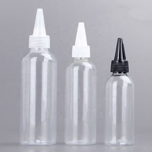 100ml Hair Oil Applicator <b>Bottle</b> Plastic <b>Squeeze</b> Squirt Condiment Glue <b>Bottles</b> - Product Image 3