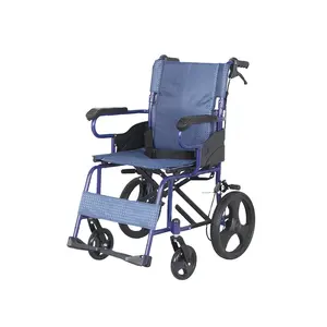 Kaiyang Wheelchair Kursi Roda Manual Baja Lipat Ekonomis untuk Kursi Roda Manual Rumah Sakit Medis Disabilitas untuk Pasien