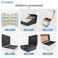Boîte à échantillons personnalisée en carton, stockage de carreaux, emballage en papier, boîte à outils de haute qualité, pierre de Quartz, valise d'échantillons