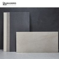 Carrelage en porcelaine gris mat antidérapant résistant à l'air salin 600x600mm, anti-efflorescence, pour patio de maison de plage en Australie