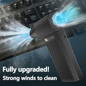 Giant Storm Handheld Power Fan 130000RPM Battery Powered Portable Dust <b>Blower</b> with Night Light for Household Cleaning - Product Image 4