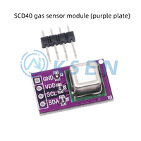 AI-KSEN module de capteur de gaz SCD40 SCD41 détecte le CO2, le dioxyde de carbone, la température et l'humidité grâce à une communication I2C deux en un