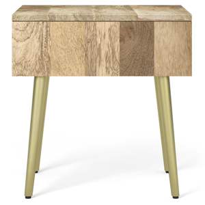 DB Jager Natural <b>Side</b> Table <b>for</b> <b>Living</b> <b>Room</b> Furniture - Product Image 4