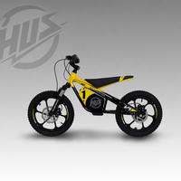 Moto électrique tout-terrain pour enfants, 16 pouces, 36V, pour les 5-10 ans, en alliage d'aluminium, frein à disque hydraulique, moto de trail, fourniture d'usine
