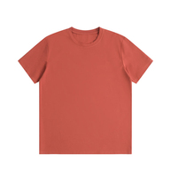 T-shirt Homme 250g en Mélange Nylon Coton Spandex, Tailles S-4XL, Personnalisable avec Logo, Uni, Manches Courtes, Haute Qualité