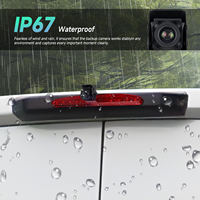 Podofo IP67 impermeable vista trasera de coche cámara de marcha atrás Sensor de aparcamiento visión nocturna para IVECO Daily 2015 2016 2017