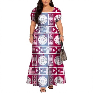 Robes pour femmes Fiji Design, tendance estivale, respirantes, personnalisées, décontractées, confortables, écologiques, longueur genou, élégantes pour le bureau - Product Image 3