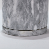 Baril de refroidisseur de vin de glace isolé par marbre moderne pour le ménage de voyage et la conception minimaliste d'utilisation commerciale