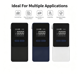 Testeur d'<span class=keywords><strong>alcool</strong></span>émie portable AT808 Bluetooth à pile à combustible, analyseur d'haleine avec connexion à l'application, haute précision pour la maison et les voyages - Product Image 5