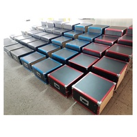 Rack de transport en aluminium 8U/10U/12U/16U avec roues, tiroir de rangement pour mixeur audio et amplificateur, avec porte en bois/transparente