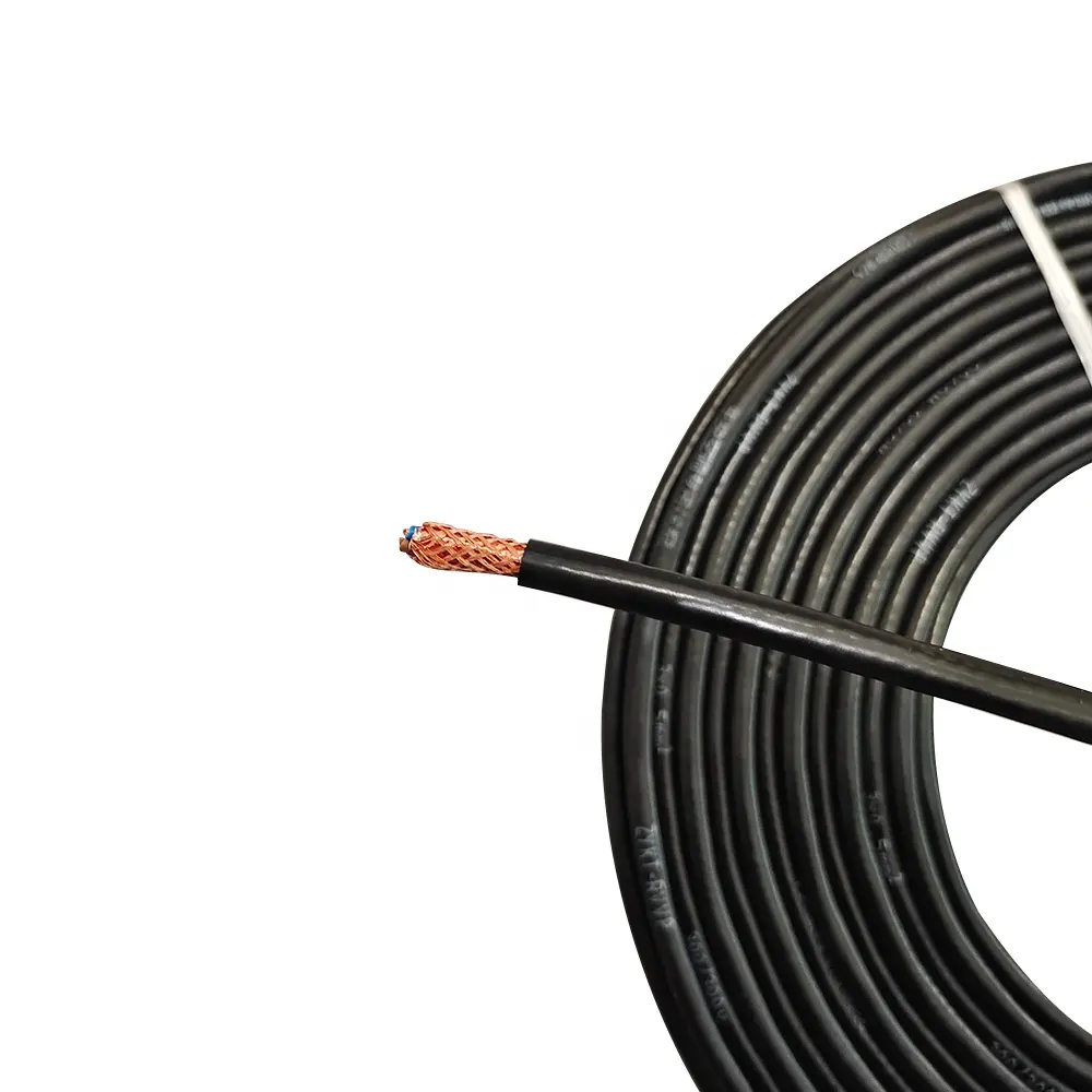 RVVP 0.5 0.75 1.0 1.5 cross section flexible electric copper wire PVC insulation 4 core shielded cable 3 core shielded cable