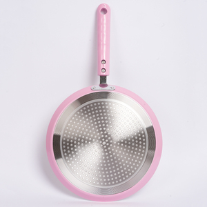 مقلاة غير لاصقة بطلاء رخامي من الألومنيوم مع قاعدة للحث الحراري لطهي الفطائر وأدوات المطبخ للاستخدام المنزلي - Product Image 4