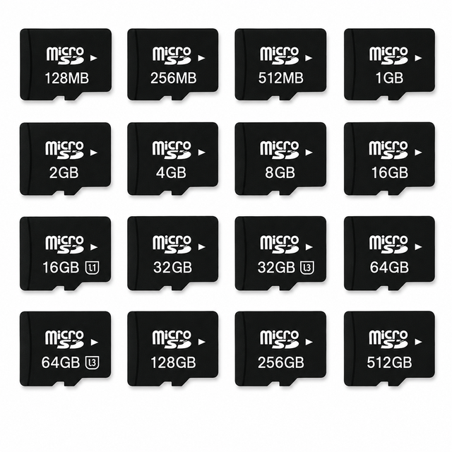High-Speed U3 16GB SD Card with Micro TF Interface GPS Compatible for Phone/Camera/Recorder SD/MMC/CF
