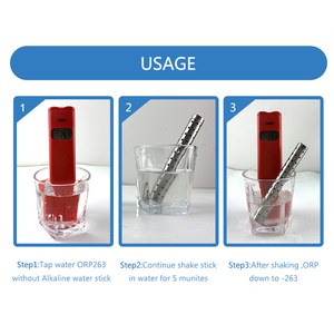 Filtre à eau alcaline en acier inoxydable <span class=keywords><strong>CAMAZ</strong></span> avec stick filtrant riche en hydrogène pH 8.0-9.5 pour voiture et camping-car - Product Image 2