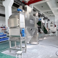 Solution de manutention de poudres : Machine de vidage de sacs en acier inoxydable sur mesure pour la transformation alimentaire