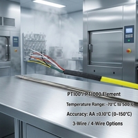 Détecteur de résistance thermique sanitaire multi-niveaux SR801-1 avec sonde 3/4 pour la désinfection à haute température, l'hygiène médicale et l'industrie