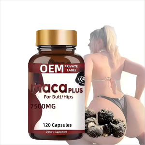 Oem Hot Bán <span class=keywords><strong>Maca</strong></span> cộng với tự nhiên bổ sung viên nang cho người lớn tăng cường thuốc nhãn hiệu riêng HIPS Enlargement Làm săn chắc mông thuốc - Product Image 1