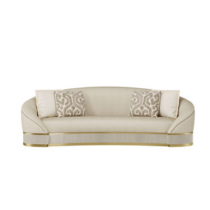 Usine directe ensemble de canapés de luxe en tissu de velours 1 2 3 dernière conception meubles de salon de villa canapé de luxe - Product Image 2