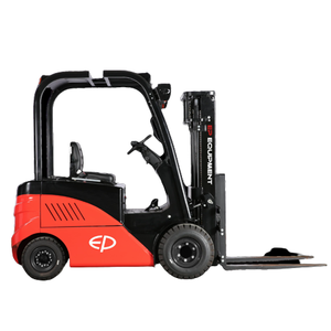 Carretilla elevadora eléctrica con batería de ácido, 4 ruedas, 1,5 T/2,0 T/2,5 T, carga libre para palanca de servicio pesado, 8 horas de operación, EP, China - Product Image 1