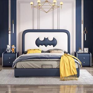 Lit de rangement moderne de luxe de haute qualité en gros 2026, lit doux avec rangement pour enfants, hôtel - Product Image 5
