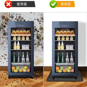 Tapete Antideslizante Rectangular Negro para Refrigerador Upstreaman, Tapete de Cocina para Alimentación de Mascotas y Uso a Prueba de Aceite - Product Image 4
