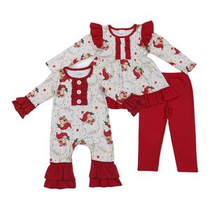 Vêtements de marque pour enfants, ensemble de vêtements de boutique pour garçons automne hiver, broderie de canards et de chiens, tenues de chasse pour enfants - Product Image 3