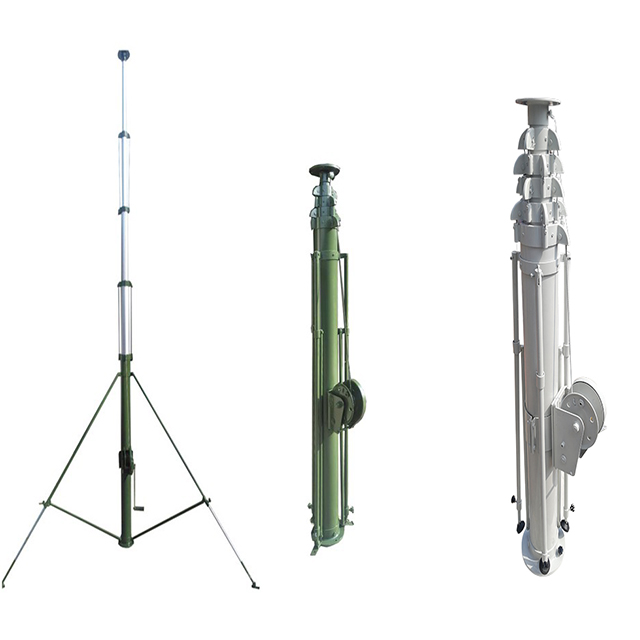 Dielektrisch Teleskopmast Mât D'Antenne Radio Amateur Plastique Gfk M T De Radio 456124