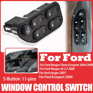 7S6514529AA 4L5514529AA nuevo interruptor de Control de elevador Maestro de ventana de coche Compatible con Ford Ranger Fiesta Mitsubishi Space Star - Product Image 4