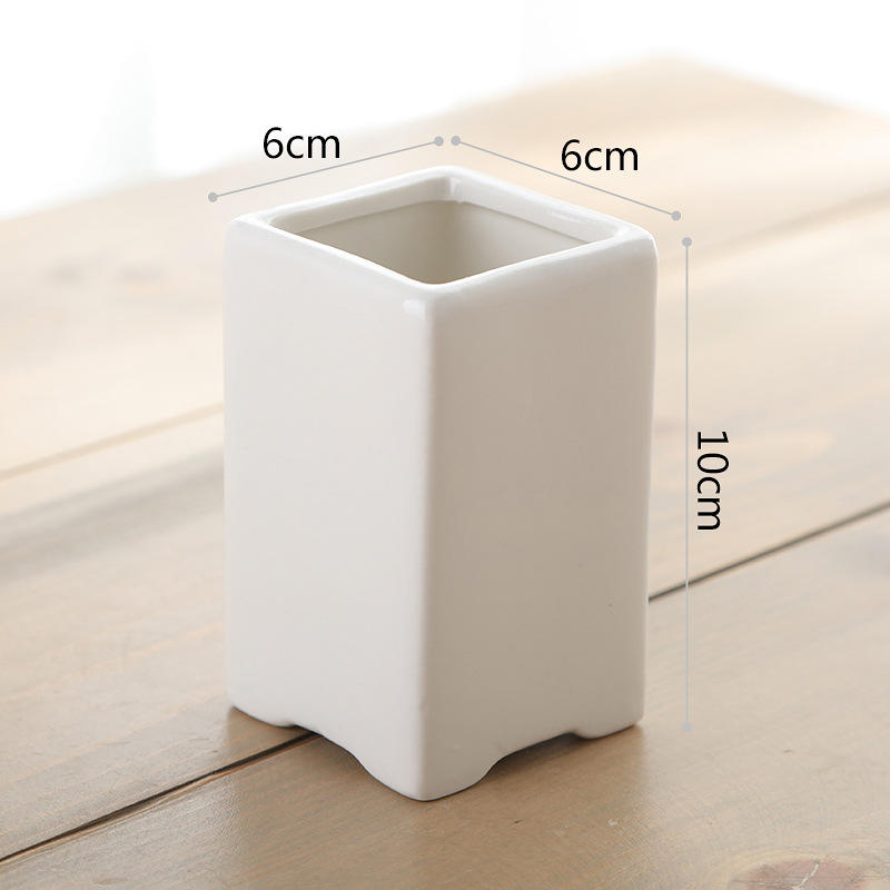 Vaso di fiori rettangolare verticale