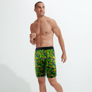 Short <span class=keywords><strong>de</strong></span> sport en Polyester pour hommes, sous-vêtements <span class=keywords><strong>de</strong></span> Fitness, Gym, course à pied, <span class=keywords><strong>Boxer</strong></span>, court <span class=keywords><strong>de</strong></span> Compression, vêtements d'extérieur pour hommes, motif imprimé - Product Image 4
