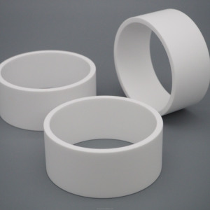 ท่อเซรามิกอลูมินา <span class=keywords><strong>Al203</strong></span> 94มม. ความสูง128มม. ทนต่อการสึกหรอเทอร์โมคัปเปิลฉนวนท่อตัดเจาะ - Product Image 5