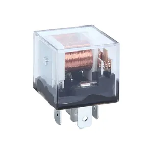 Üst satış ABILKEEN oto elektromanyetik röle hızlı bağlantı tipi saf 4/5 çekirdek ve bakır bobin ile emniyet lambası Pin terminali