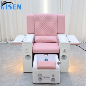 KISEN European Kneading Massage Manicure Pedicure Chair Nail Salon Full Body Acrylic Foot Basin Electric Pipeless Whirlpool Spa - Product Image 2