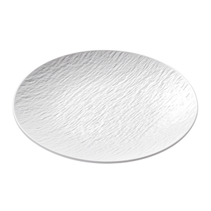 Assiette à <span class=keywords><strong>barbecue</strong></span> en mélamine, lavable au lave-vaisselle, écologique, durable, design minimaliste personnalisé, motif <span class=keywords><strong>pierre</strong></span> haut de gamme, relief peu profond - Product Image 2