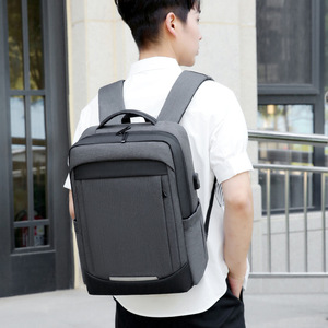 High School College Student Dual-Use Satchel Backpack Multifunctional Main <b>Computer</b> <b>Bag</b> Reflective Charging Zipper Waterproof - Product Image 4