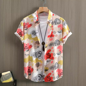 <span class=keywords><strong>เสื้อ</strong></span>เชิ้ตแขน S RT <span class=keywords><strong>ลาย</strong></span>มะพร้าวของผู้ชายเก๋ไก๋สำหรับสไตล์2025 - Product Image 2