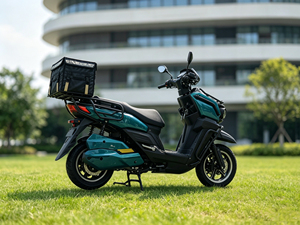 Motocicleta Eléctrica de Reparto, 2000W, Alta Velocidad, Largo Alcance, Scooter Eléctrico para Reparto de Comida a Domicilio, <span class=keywords><strong>Mensajería</strong></span> Express - Product Image 4