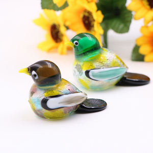Decoración de Escritorio Personalizable para el Hogar, Recuerdo Único, Pequeño Regalo, Pájaro de Cristal de <span class=keywords><strong>Murano</strong></span>, Artesanía en Cristal - Product Image 3