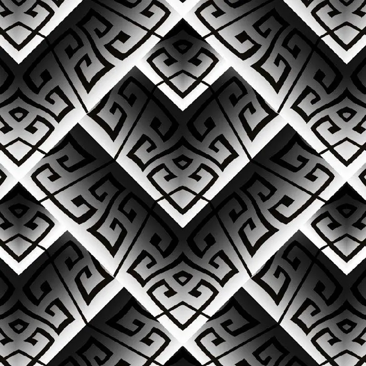 diagonally arranged Three-dimensional uneven greek pattern wallpaper pvc wallpaper stock