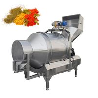 Mélangeur de poudre de pigment coloré pour résine plastique de 100 kg, machine de mélange de type tambour pour l'industrie