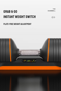 Thông Minh Quả Tạ Cao Cấp Có Thể Điều Chỉnh Quả Tạ Với Khóa Nhanh Chóng Cơ Chế 18 Kg Mạ Điện Đào Tạo Trọng Lượng Thông Minh Quả Tạ - Product Image 3