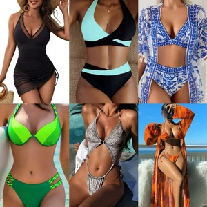 Conjunto de <span class=keywords><strong>Bikini</strong></span> Sexy de 2 Piezas a Precio de Mayoreo, Traje de Baño Transparente Combinado para Mujer 2025 - Product Image 6
