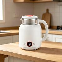 Bouilloire électrique intelligente pour faire bouillir l'eau, vente en gros d'usine, nouveau modèle sans fil, chauffe rapide, certifiée CE et CB, 1,5 L.