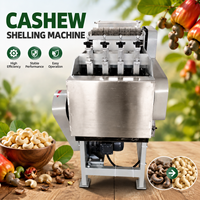 Mesin pemrosesan Cashew otomatis, mesin pemrosesan kacang Manual dan otomatis, mesin pemipil kacang