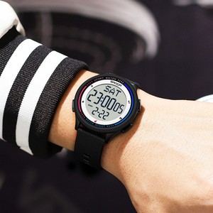 Reloj SANDA 6158 Minimalista, Delgado, con Esfera Grande, Luminoso, con Cuenta Regresiva, Resistente al Agua, Multifunción, Unisex - Product Image 4