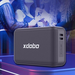 <span class=keywords><strong>Xdobo</strong></span> X8 Pro 120W haut-parleur sans fil karaoké fête Boombox haut-parleur 2 microphone sans fil basses profondes prend en charge Powerbank - Product Image 3